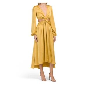 Ramy Brook - Gold dress Brand New with Tags